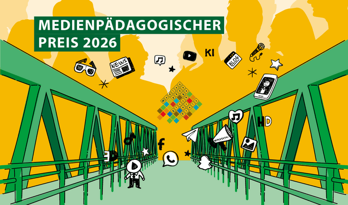 Plakat zum Medienpädagogischen Preis der SLM 2026